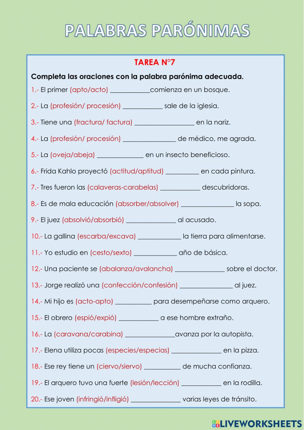 100 palabras parónimas: evita confusiones en tu escritura - TMagazine ...