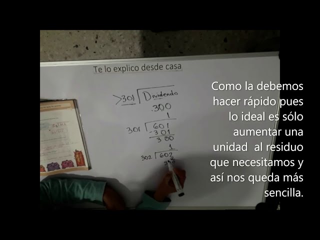 Descubre las divisiones matemáticas cuyo residuo siempre sea 300