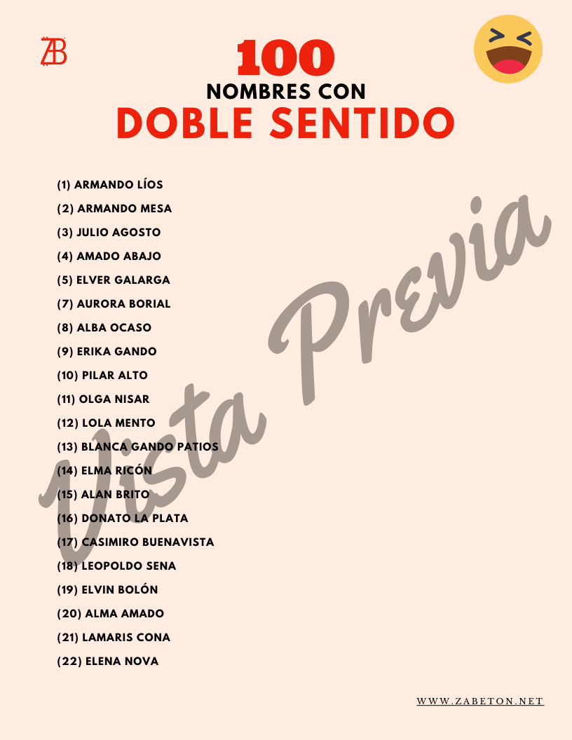 Dobles Sentidos Nombres Que Te Har n Sonre r Y Reflexionar TMagazine dobles-sentidos-nombres-que-te-har-n-sonre-r-y-reflexionar-tmagazine