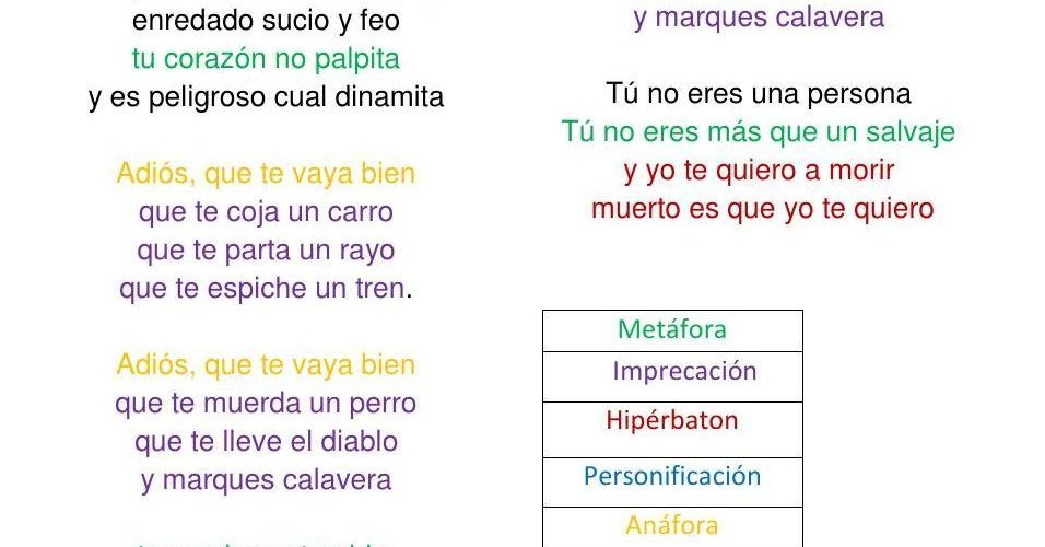 Poema Corto Con Recursos Literarios