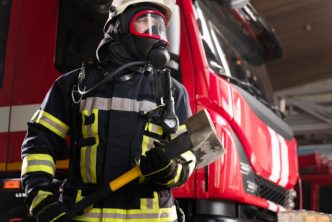 Equipación para bomberos