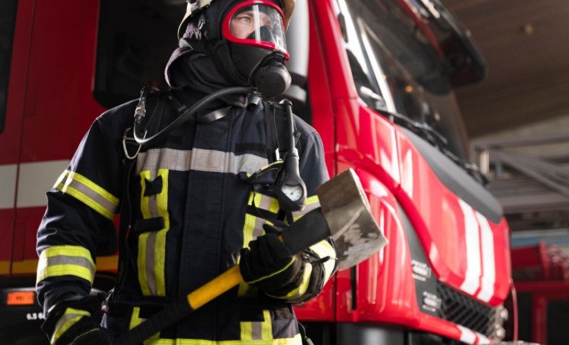 Equipación para bomberos