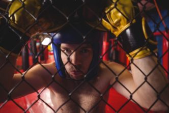 Entrenamiento de kickboxing