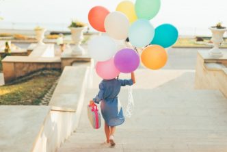 decoración con globos para fiestas